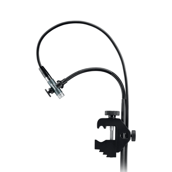 MINIATURE CARDIOID CONDENSER DRUM MICROPHONE.  INCLUDES RPM626 IN-LINE PREAMPLIFIER